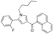[5-(2-fluorophenyl)-1-pentyl-1H-pyrrol-3-yl]-1-naphthalenyl-Methanone CAS#: 914458-26-7