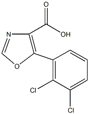 5-(2,3-Dichlorophenyl)oxazole-4-carboxylic acid CAS#: 951885-34-0