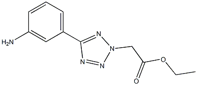 [5-(3-Amino-phenyl)-tetrazol-2-yl]-acetic acid ethyl ester CAS#: 946817-51-2