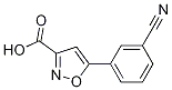 5-(3-Cyanophenyl)isoxazole-3-carboxylic Acid CAS#: 956360-07-9
