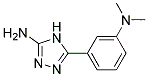 5-[3-(DIMETHYLAMINO)PHENYL]-4H-1,2,4-TRIAZOL-3-AMINE CAS#: 910443-59-3