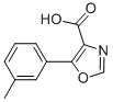 5-(3-METHYLPHENYL)-1,3-OXAZOLE-4-CARBOXYLIC ACID CAS#: 914220-25-0