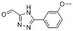 5-(3-Methoxy-phenyl)-4H-[1,2,4]triazole-3-carbaldehyde CAS#: 944897-35-2