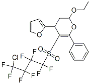 5-(4-CHLORO-1,1,2,2,3,3,4,4-OCTAFLUOROBUTYLSULFONYL)-2-ETHOXY-4-(FURAN-2-YL)-6-PHENYL-3,4-DIHYDRO-2H-PYRAN CAS#: 905560-41-0