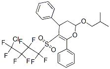 5-(4-CHLORO-1,1,2,2,3,3,4,4-OCTAFLUOROBUTYLSULFONYL)-2-ISOBUTOXY-4,6-DIPHENYL-3,4-DIHYDRO-2H-PYRAN CAS#: 905560-36-3