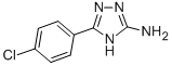 5-(4-Chloro-phenyl)-4H-[1,2,4]triazol-3-ylamine CAS#: 98554-00-8