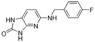 5-[[(4-Fluorophenyl)Methyl]aMino]-1,3-dihydro-2H-iMidazo[4,5-b]pyridin-2-one CAS#: 951624-49-0