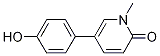 5-(4-Hydroxyphenyl)-1-methylpyridin-2(1H)-one CAS#: 945980-21-2