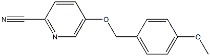 5-((4-Methoxybenzyl)oxy)picolinonitrile CAS#: 917910-75-9