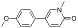 5-(4-Methoxyphenyl)-1-Methyl-1,2-dihydropyridin-2-one CAS#: 945980-20-1