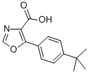 5-(4-TERT-BUTYLPHENYL)-OXAZOLE-4-CARBOXYLIC ACID CAS#: 914220-36-3