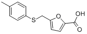 5-{[(4-methylphenyl)thio]methyl}-2-furoic acid CAS#: 915923-20-5