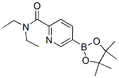 5-(4,4,5,5-TETRAMETHYL-[1,3,2]DIOXABOROLAN-2-YL)-PYRIDINE-2-CARBOXYLIC ACID DIETHYLAMIDE CAS#: 911227-46-8