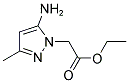 (5-AMINO-3-METHYL-PYRAZOL-1-YL)-ACETIC ACID ETHYL ESTER CAS#: 956440-82-7