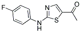 5-Acetyl-2-[(4-fluorophenyl)amino]-1,3-thiazole CAS#: 952183-71-0