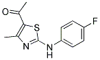 5-Acetyl-2-[(4-fluorophenyl)amino]-4-methyl-1,3-thiazole CAS#: 952183-69-6