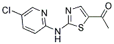 5-Acetyl-2-[(5-chloropyridin-2-yl)amino]-1,3-thiazole CAS#: 952183-72-1