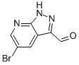 5-BROMO-1H-PYRAZOLO[3,4-B]PYRIDINE-3-CARBALDEHYDE CAS#: 916326-37-9