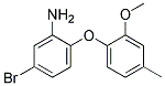 5-BROMO-2-(2-METHOXY-4-METHYLPHENOXY)ANILINE CAS#: 946700-38-5
