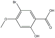 5-BROMO-2-HYDROXY-4-METHOXYBENZOIC ACID CAS#: 98437-41-3