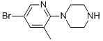 5-BROMO-2-(PIPERAZIN-1-YL)-3-METHYLPYRIDINE CAS#: 944582-94-9