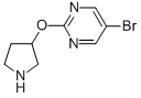 5-BROMO-2-(PYRROLIDIN-3-YLOXY)PYRIMIDINE CAS#: 914347-82-3