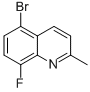 5-BROMO-8-FLUORO-2-METHYLQUINOLINE CAS#: 931414-04-9