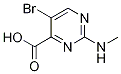 5-BroMo-2-(MethylaMino)pyriMidine-4-carboxylic acid CAS#: 937647-22-8