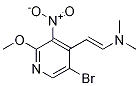 5-BroMo-4-[2-(diMethylaMino)ethenyl]-2-Methoxy-3-nitropyridine CAS#: 917918-81-1