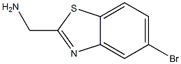 (5-BroMobenzo[d]thiazol-2-yl)MethanaMine CAS#: 933693-07-3
