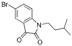 5-Bromo-1-(3-methylbutyl)-1H-indole-2,3-dione CAS#: 937690-57-8