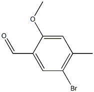 5-Bromo-2-methoxy-4-methyl-benzaldehyde CAS#: 923281-67-8