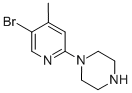 5-Bromo-2-(piperazin-1-yl)-4-methylpyridine CAS#: 944582-93-8