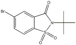 5-Bromo-2-(tert-butyl)benzo[d]isothiazol-3(2H)-one 1,1-dioxide CAS#: 908602-52-8