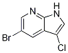 5-Bromo-3-chloro-1H-pyrrolo[2,3-b]pyridine CAS#: 951626-91-8