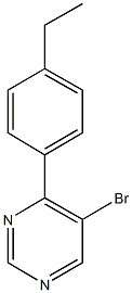 5-Bromo-4-(4-ethylphenyl)pyrimidine CAS#: 951884-40-5