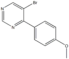 5-Bromo-4-(4-methoxyphenyl)pyrimidine CAS#: 941294-41-3