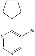 5-Bromo-4-cyclopentylpyrimidine CAS#: 951884-32-5