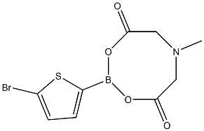 5-Bromothiophene-2-boronic  acid  MIDA  ester,  2-(5-Bromothiophen-2-yl)-6-methyl-1,3,6,2-dioxazaborocane-4,8-dione CAS#: 943552-31-6