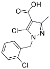 5-CHLORO-1-(2-CHLOROBENZYL)-3-METHYL-1H-PYRAZOLE-4-CARBOXYLIC ACID CAS#: 956374-18-8