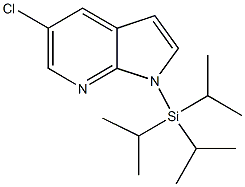 5-CHLORO-1-TRIISOPROPYLSILANYL-1H-PYRROLO[2,3-B]PYRIDINE CAS#: 918523-59-8