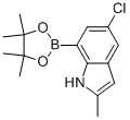 5-CHLORO-2-METHYL-7-(4,4,5,5-TETRAMETHYL-1,3,2-DIOXABOROLAN-2-YL)-1H-INDOLE CAS#: 919119-60-1