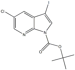 5-CHLORO-3-IODO-PYRROLO[2,3-B]PYRIDINE-1-CARBOXYLICACIDTERT-BUTYLESTER CAS#: 928653-79-6