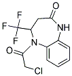 5-(CHLOROACETYL)-4-(TRIFLUOROMETHYL)-1,3,4,5-TETRAHYDRO-2H-1,5-BENZODIAZEPIN-2-ONE CAS#: 923168-29-0