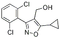 (5-CYCLOPROPYL-3-(2,6-DICHLOROPHENYL)ISOXAZOL-4-YL)METHANOL CAS#: 946426-89-7