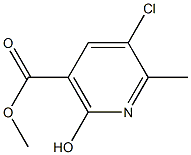 5-Chloro-2-hydroxy-6-methyl-nicotinic acid methyl ester CAS#: 934361-39-4