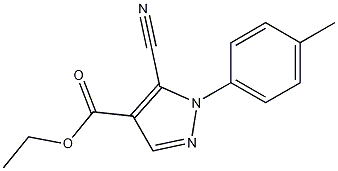 5-Cyano-1-p-tolyl-1H-pyrazole-4-carboxylic acid ethyl ester CAS#: 98476-29-0