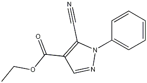 5-Cyano-1-phenyl-1H-pyrazole-4-carboxylic acid ethyl ester CAS#: 98476-09-6