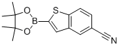 5-Cyano-2-(4,4,5,5-tetramethyl-1,3,2-dioxaborolan-2-yl)-benzo[b]thiophene CAS#: 915402-11-8