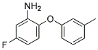 5-FLUORO-2-(3-METHYLPHENOXY)ANILINE CAS#: 937596-33-3